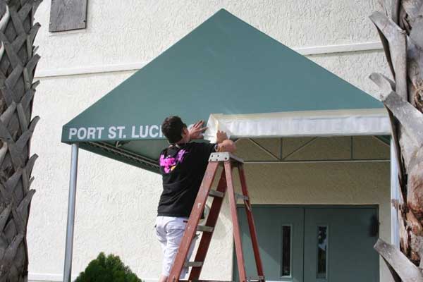 Custom Sign Awnings
