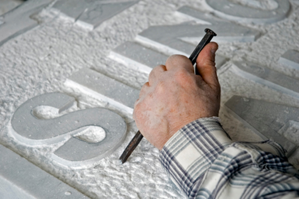 Hand Carved Stone Signs
