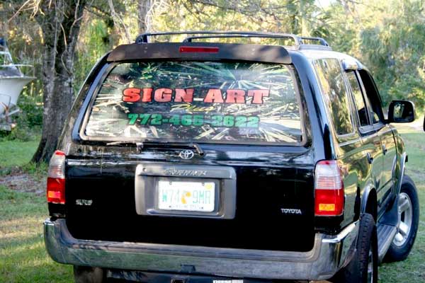 Vehicle Signs, Wraps, Graphics and Lettering