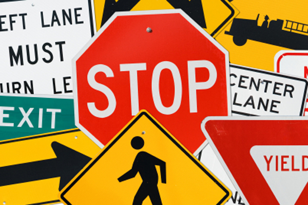 Street Signs in Vero Beach Florida